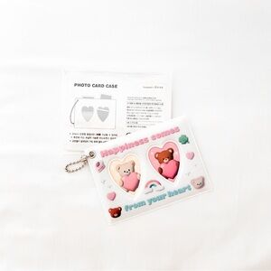 ☆ kawaii bear photocard case ☆
